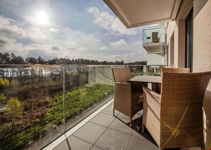 Dünenresidenz Prora - Appartement mit Meerblick, 1 Schlafzimmer und Balkon NP421